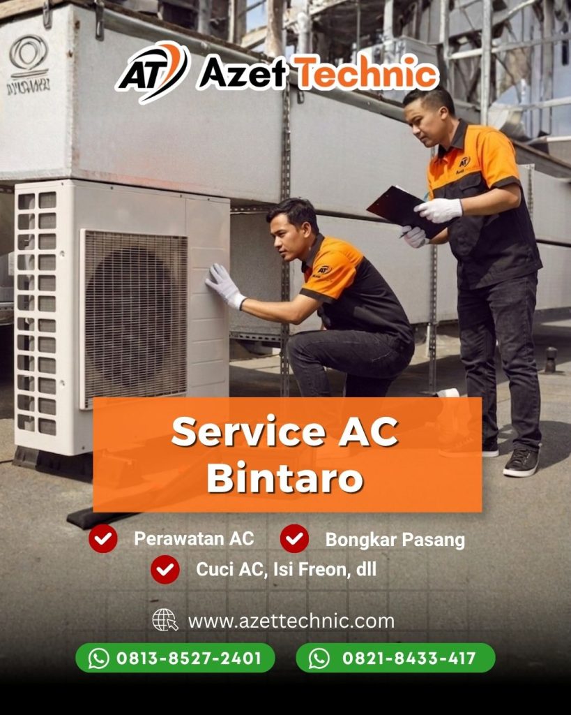 Service AC Bintaro Azet Technic